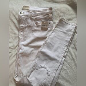 Free people white jeans NWT